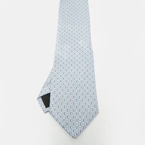 S.t. Dupont Blue Silk Jacquard Tie